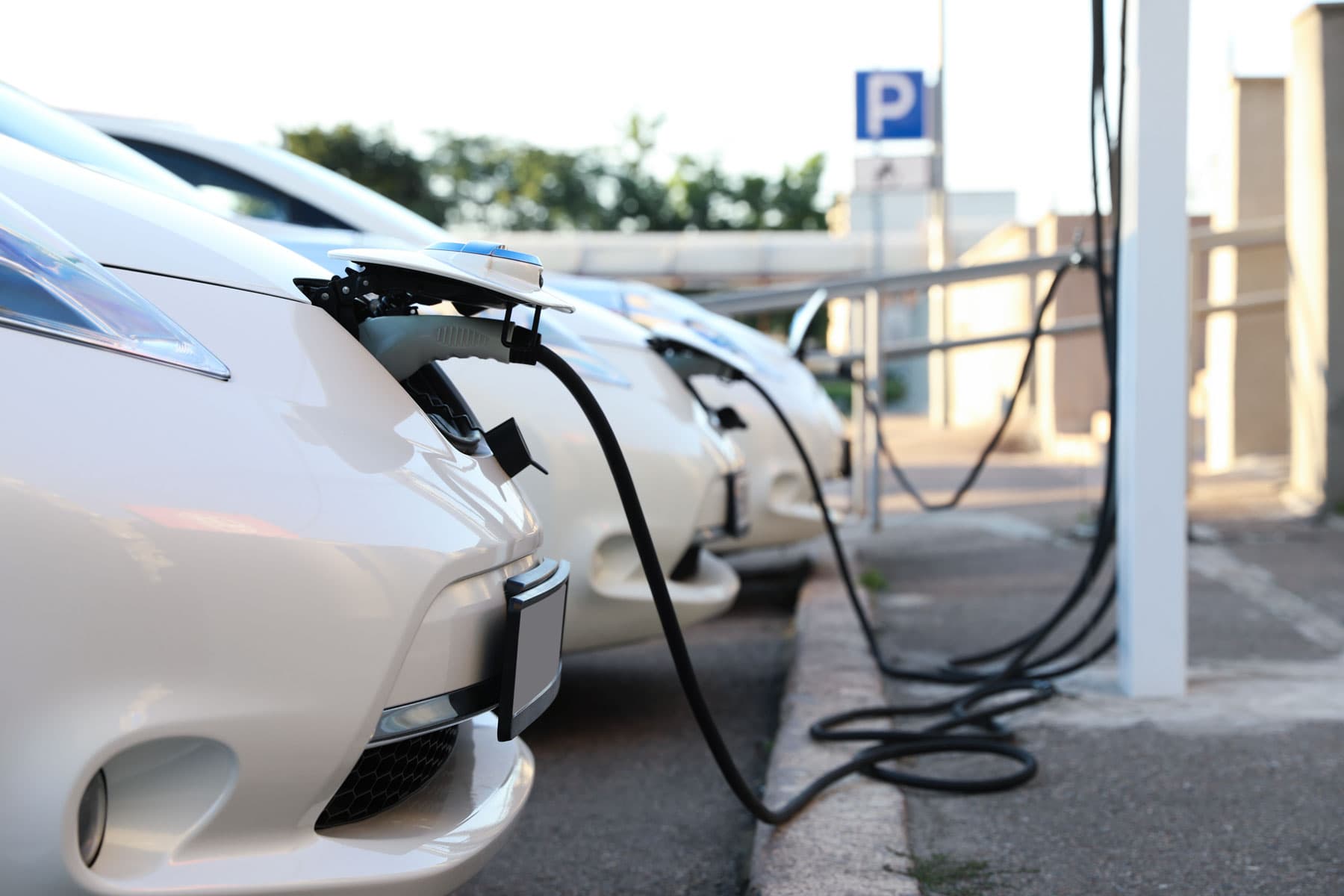 Commercial EV charging station installation Surrey BC