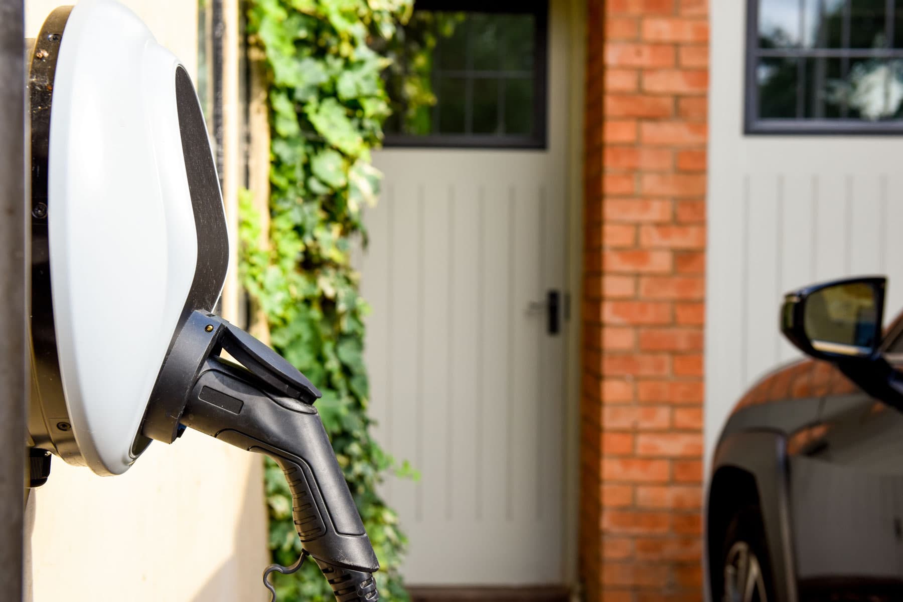 EV charger installation in Surrey BC home garage